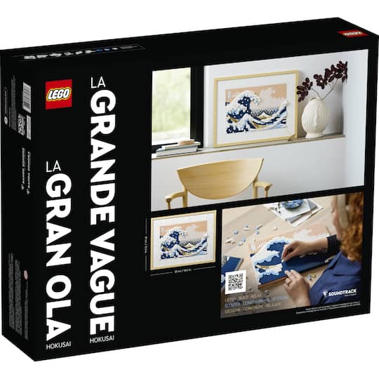 LEGO® Art Hokusai – The Great Wave 31208 Building Kit (1,810 Pieces)